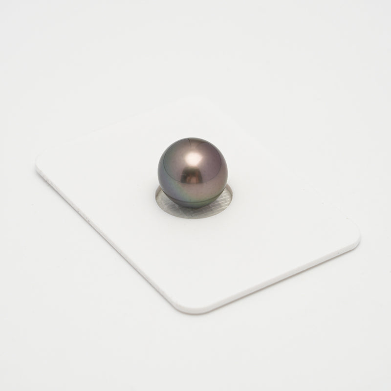 1pcs Green Cherry 11.2mm - SR TOP Quality Tahitian Pearl Single LP1953 A101