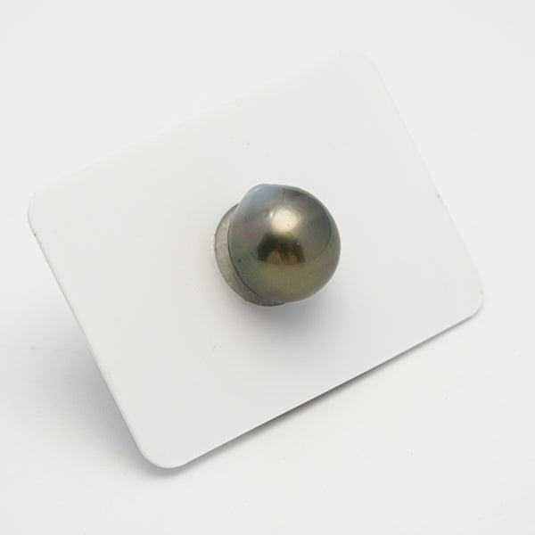 1pcs Olive Green 12.3mm - SB AA/AAA Quality Tahitian Pearl Single LP2027 OR7