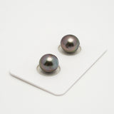 2pcs Cherry 10mm - OV AAA/AA Quality Tahitian Pearl Pair ER1569 OR10