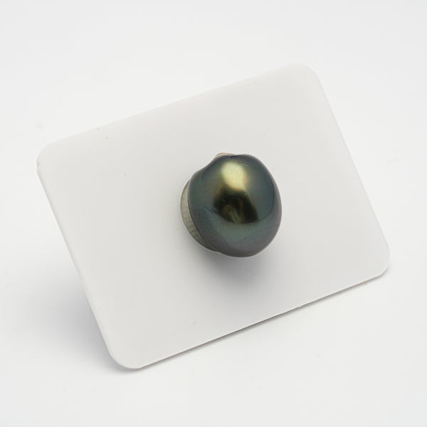 1pcs Green 12.8mm - SB AAA/AA Quality Tahitian Pearl Single LP1836 TH1