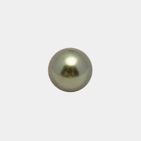 1pcs Golden Green 10.4mm - RSR AAA/AA Quality Tahitian Pearl Single LP2052 OR6