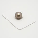 1pcs "High Luster" Light Brown 11.7mm - SB AAA Quality Tahitian Pearl Single LP2112 OR10