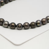 37pcs Dark Mix 11-13mm - RSR A/AA Quality Tahitian Pearl Necklace NL1632 THMIX3