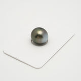 1pcs Olive Green 12.3mm - SB AA/AAA Quality Tahitian Pearl Single LP2027 OR7