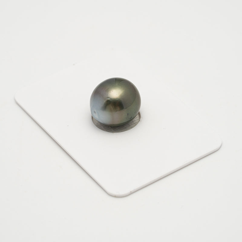 1pcs Olive Green 12.3mm - SB AA/AAA Quality Tahitian Pearl Single LP2027 OR7