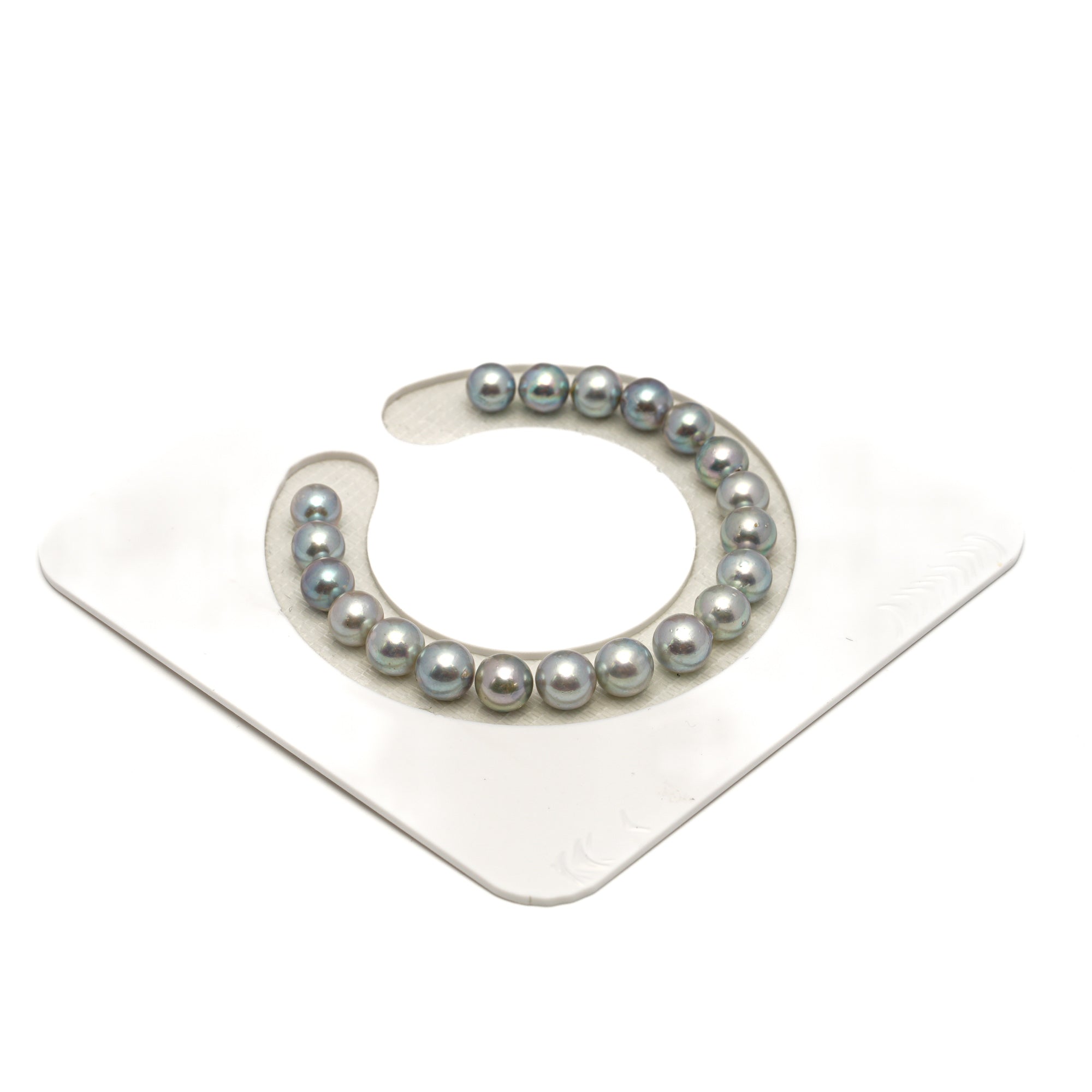 20pcs Akoya Pearl "High Luster" Silver Mix 7-7.9mm - SR/NR AA/A Quality Bracelet AKBR2427 CMA1