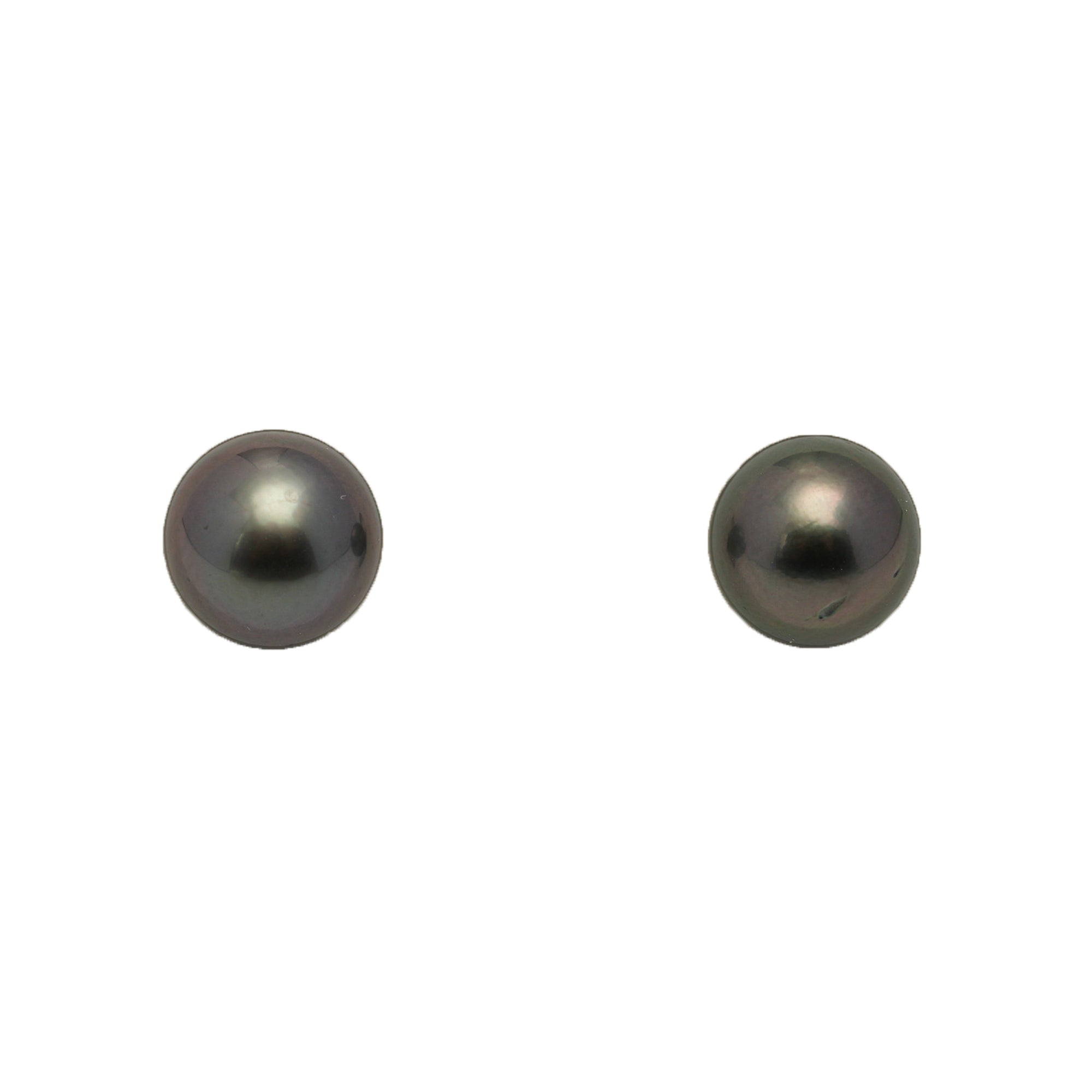 2pcs Dark 8.2-8.4mm - RSR AAA/AA Quality Tahitian Pearl Pair ER1900 LP1
