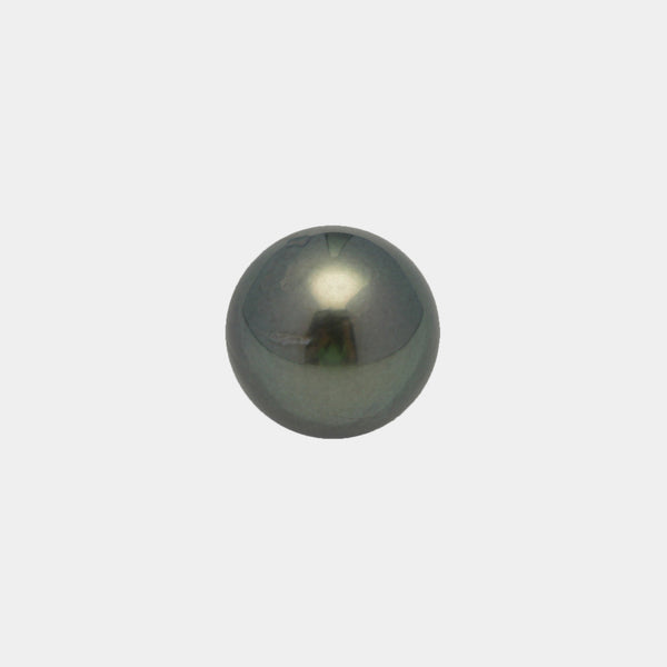 1pcs Dark Green 12.6mm - RSR AAA Quality Tahitian Pearl Single LP1873 TH1