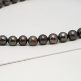 37pcs Dark Mix 11-13mm - RSR A/AA Quality Tahitian Pearl Necklace NL1632 THMIX3