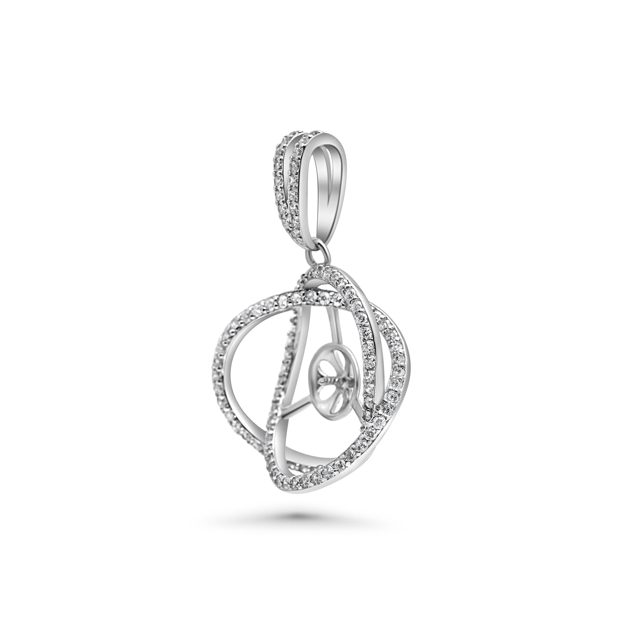 Pendant Clasp 925 Silver for Pearl SC479