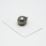 1pcs Green 12.6mm - SB AAA Quality Tahitian Pearl Single LP1852 TH2