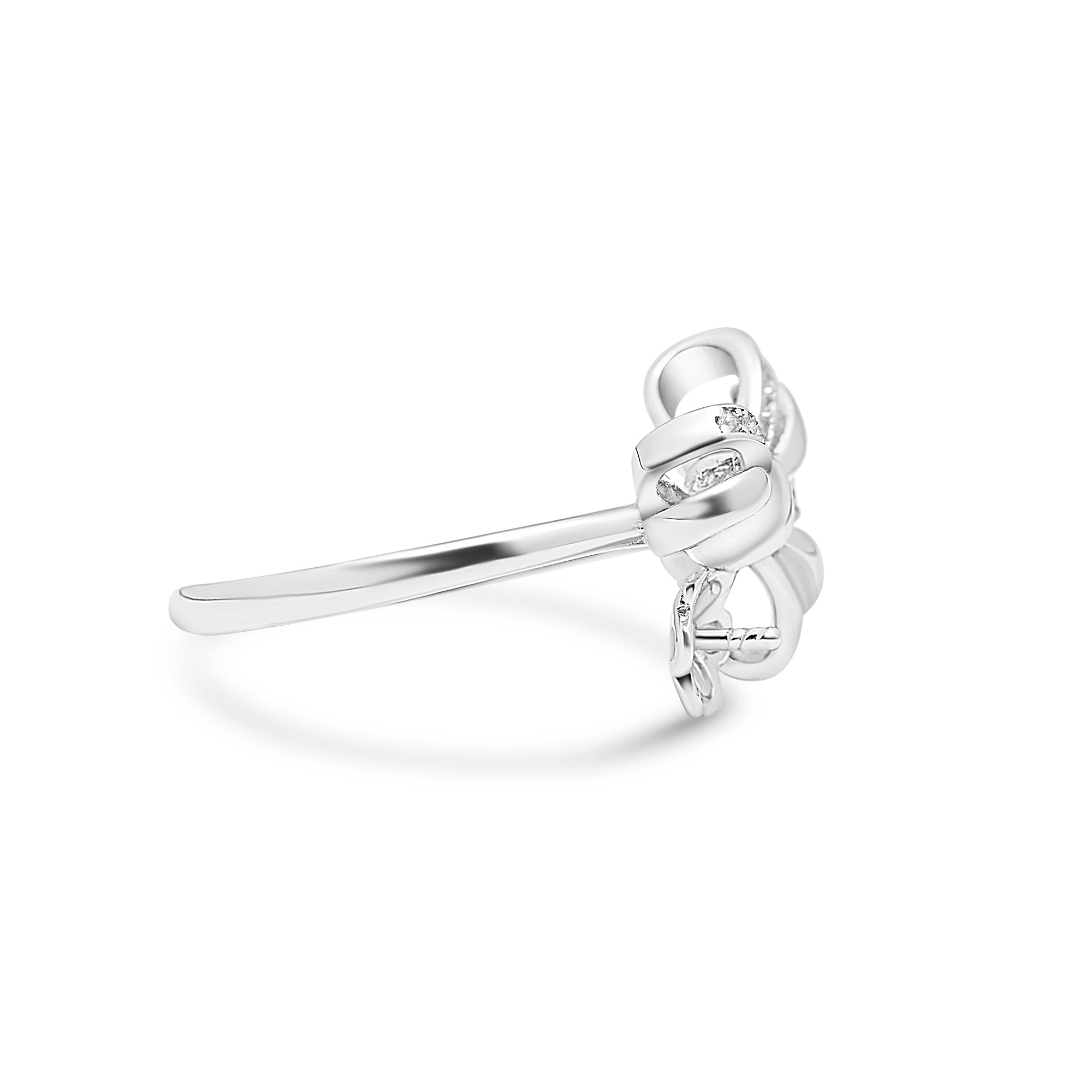 Adjustable Ring 925 Silver for pearl SC491