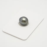 1pcs "High Luster" Gray 10.7mm - SB TOP/AAA Quality Tahitian Pearl Single LP2030 OR7