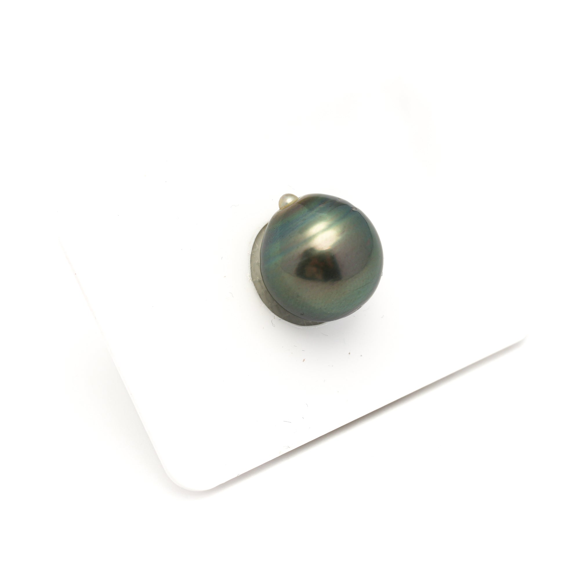 1pcs Green 13.1mm - CL/SB AAA/AA Quality Tahitian Pearl Single LP2432 LP1
