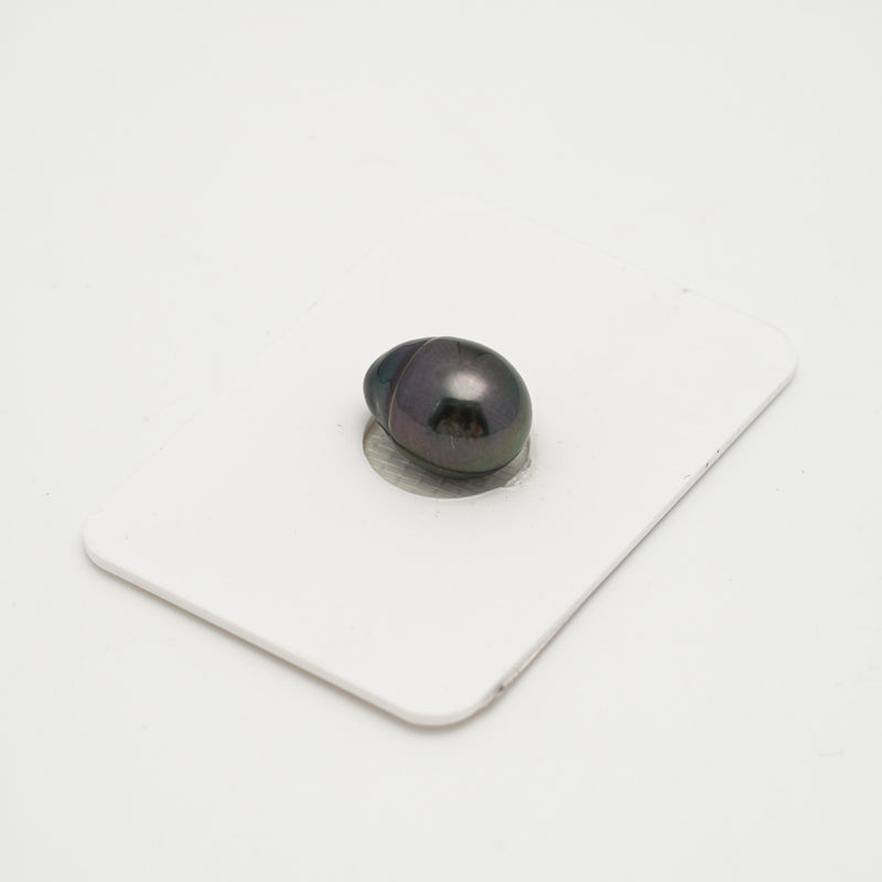 1pcs Dark 10mm - SB AAA Quality Tahitian Pearl Single LP1897 HL1