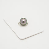 1pcs "High Luster" Green 9.3mm - SR AAA/AA Quality Tahitian Pearl Single LP2145 OR10