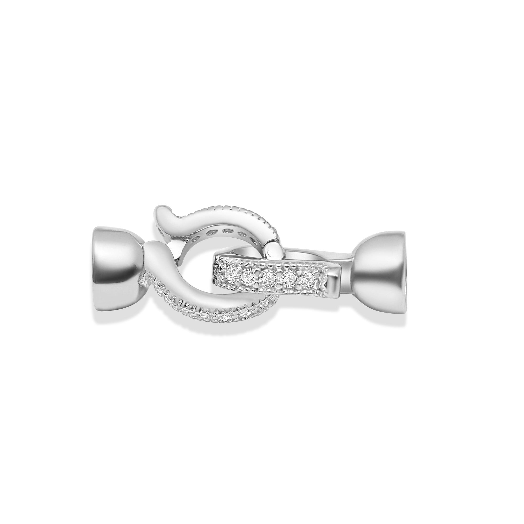 Ball Clasp 925 Silver for Pearl Necklace or Bracelet SC513