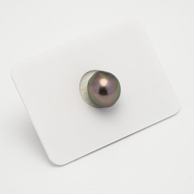 1pcs Green Cherry 10.3mm - SB AAA Quality Tahitian Pearl Single LP2209 HL3