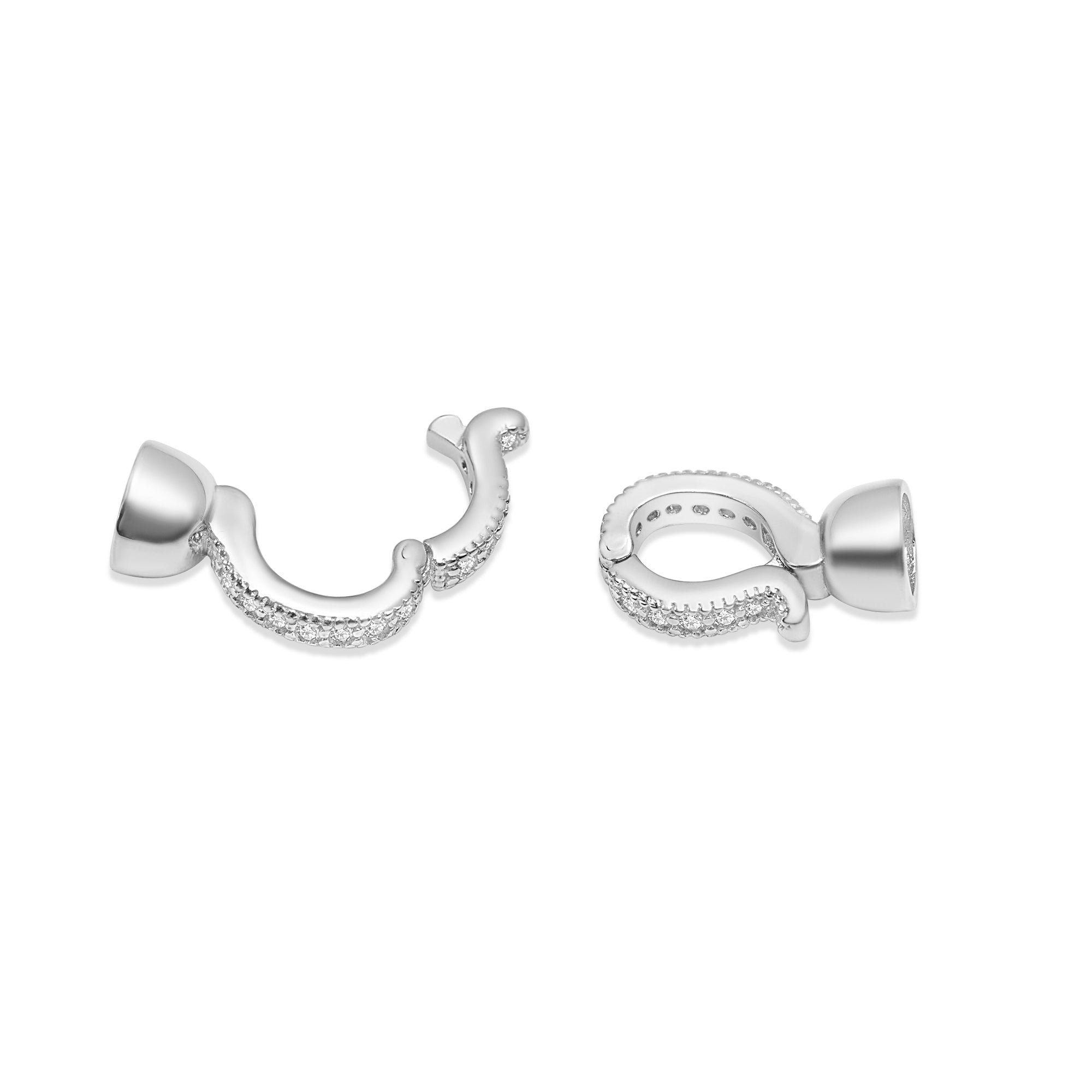 Ball Clasp 925 Silver for Pearl Necklace or Bracelet SC513