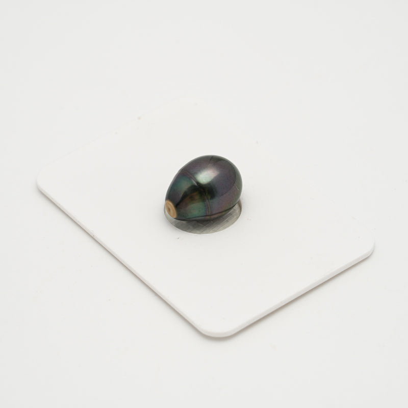 1pcs Dark 10mm - SB AAA Quality Tahitian Pearl Single LP1897 HL1