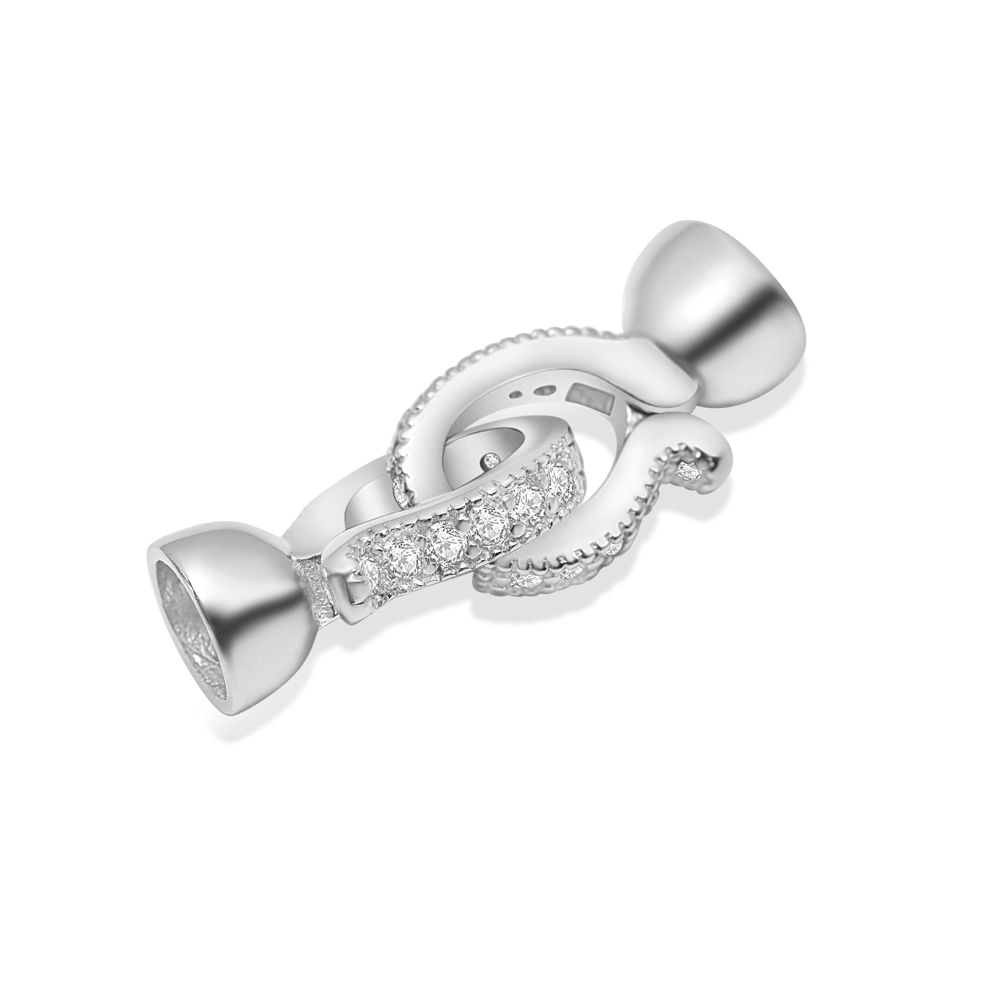 Ball Clasp 925 Silver for Pearl Necklace or Bracelet SC513