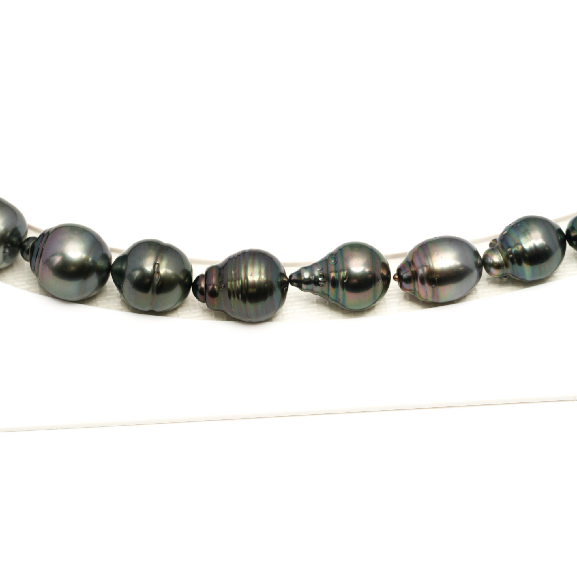31pcs Tahitian Pearl Necklace NL1782 LP1