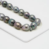 41pcs Multicolor 8mm - SB AAA/AA Quality Tahitian Pearl Necklace NL1410 OR7