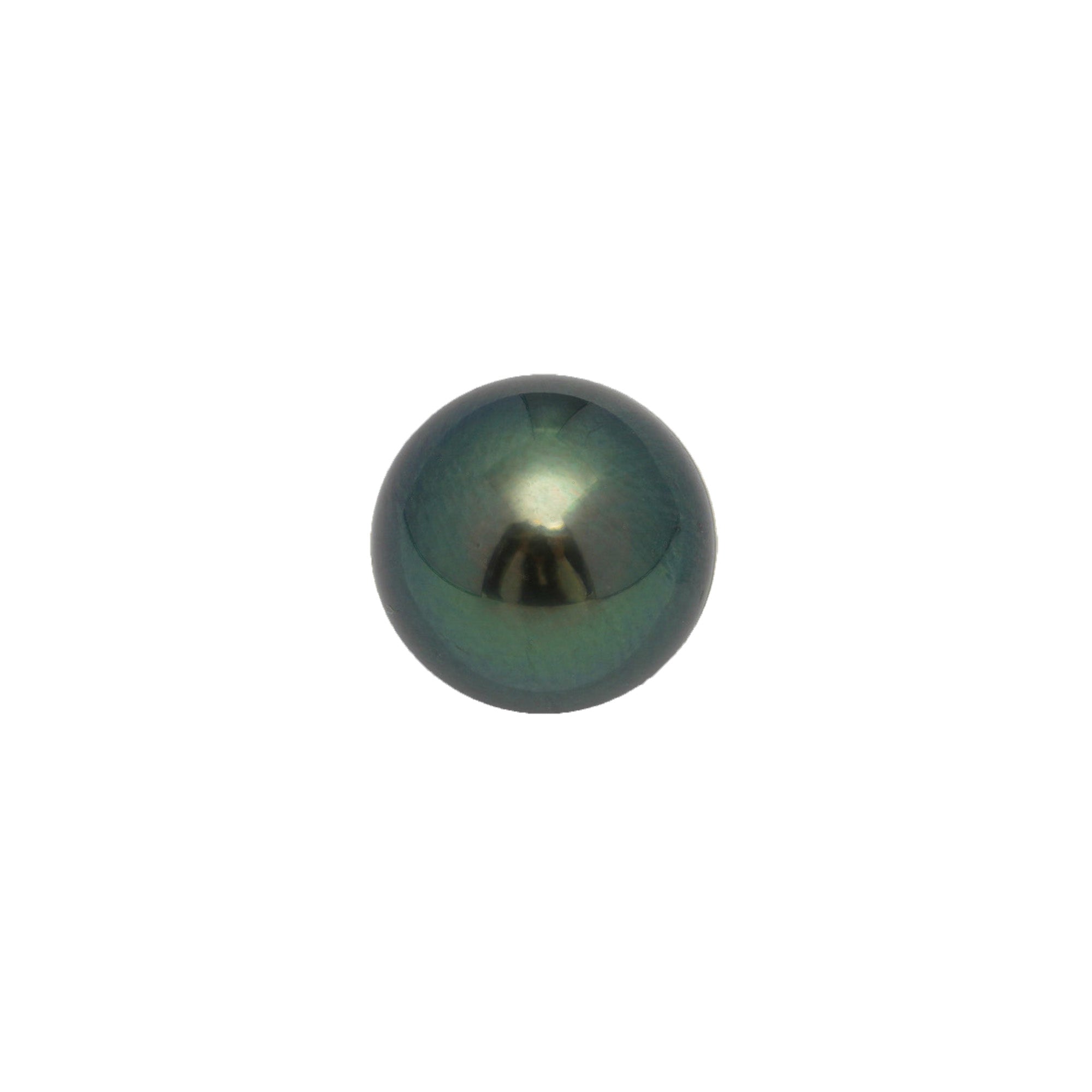 1pcs Green 10.4mm - SB/NR AAA/AA Quality Tahitian Pearl Single LP2222 OR12