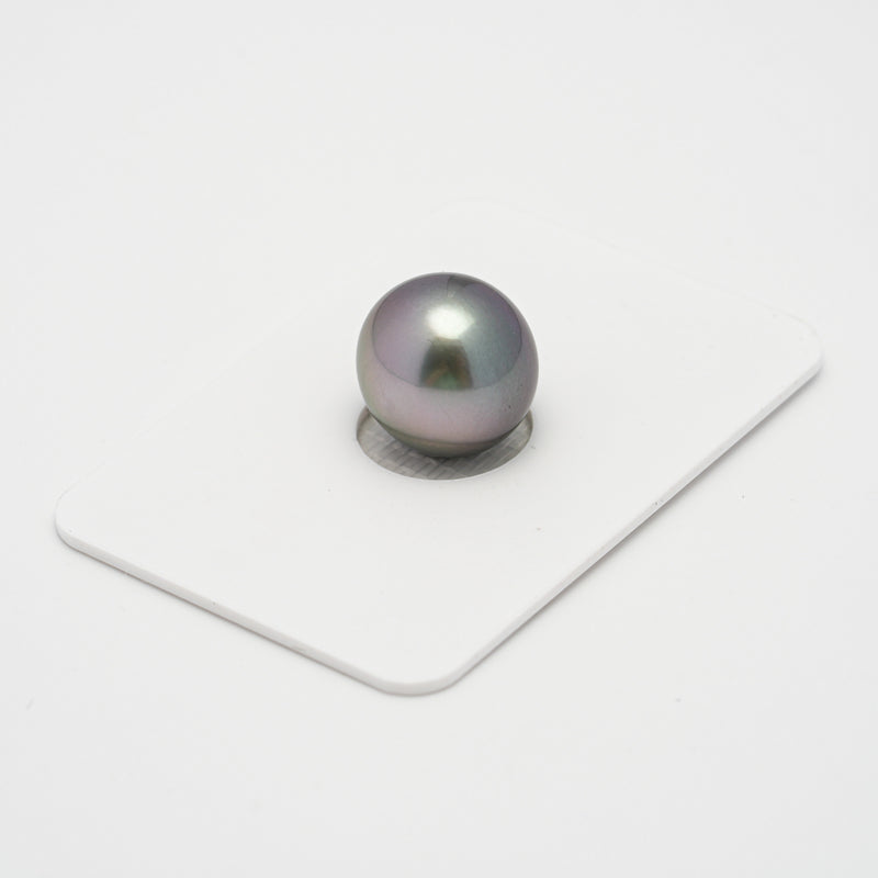 1pcs "High Luster" Green Cherry 12.3mm - NR AAA Quality Tahitian Pearl Single LP1874 TH1