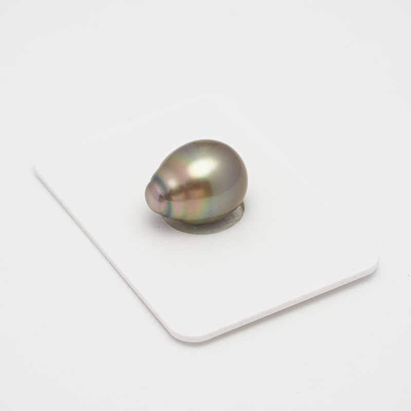 1pcs Light Green 12.2mm - SB AAA Quality Tahitian Pearl Single LP1961 A101