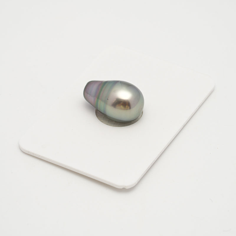 1pcs Light Green 10.8mm - CL/SB AAA Quality Tahitian Pearl Single LP1898 HL1