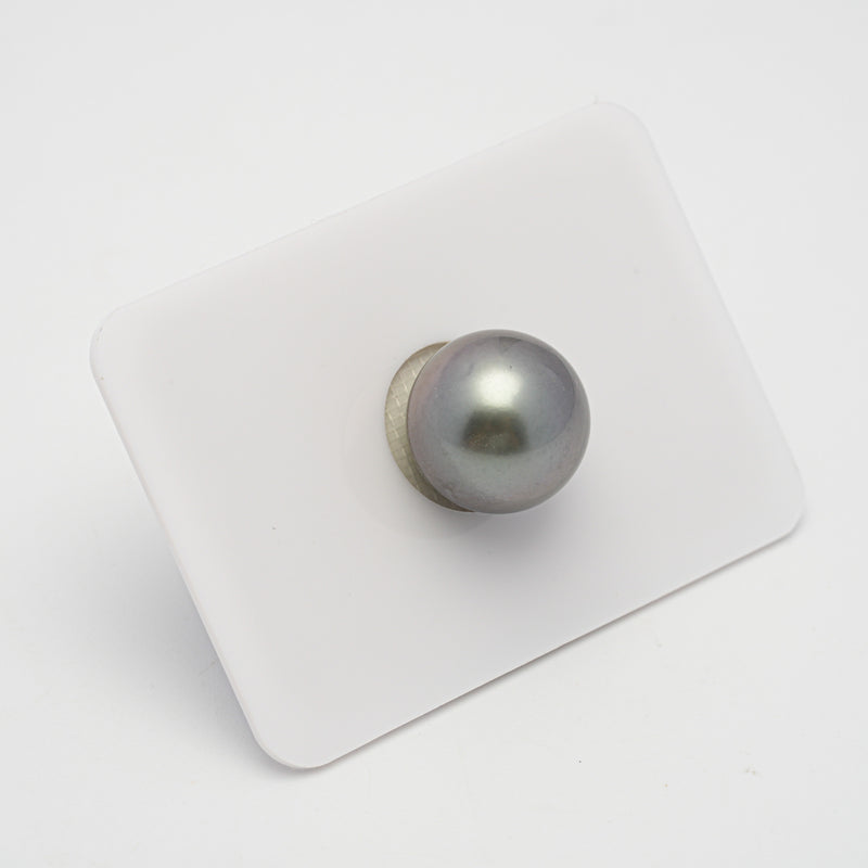 1pcs Gray 13.1mm - R AAA Quality Tahitian Pearl Single LP1751