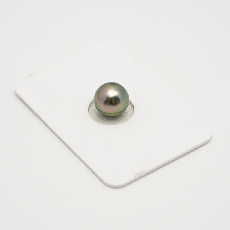 1pcs Green Cherry 9.4mm - SB AAA Quality Tahitian Pearl Single LP2115 OR10