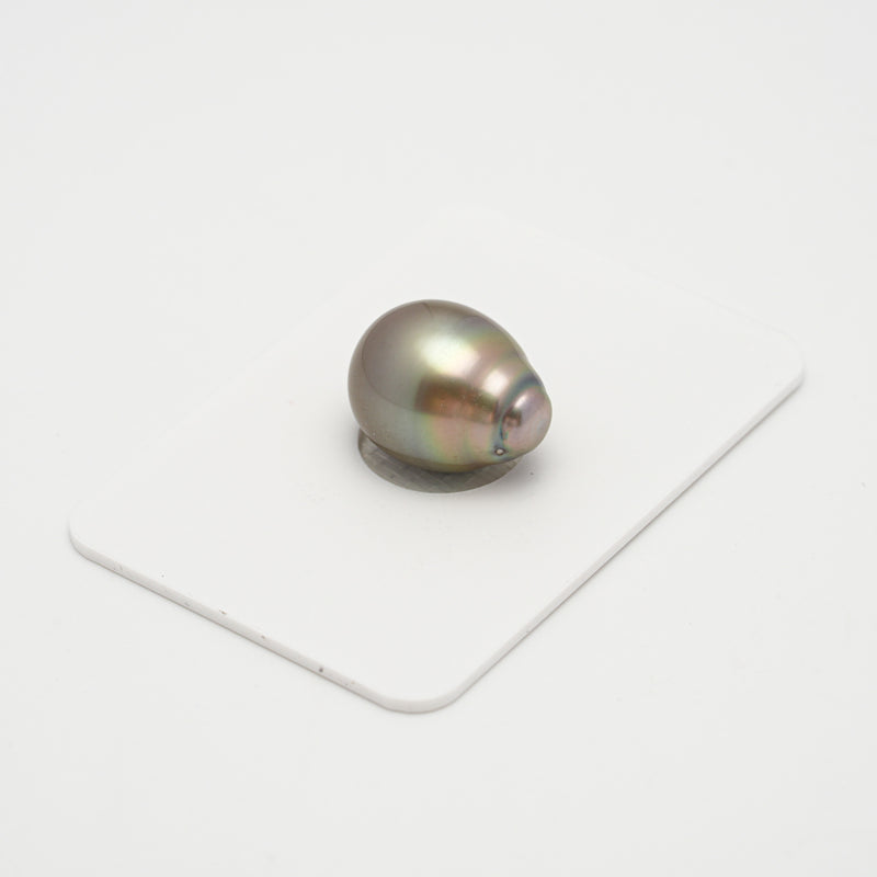 1pcs Light Green 12.2mm - SB AAA Quality Tahitian Pearl Single LP1961 A101