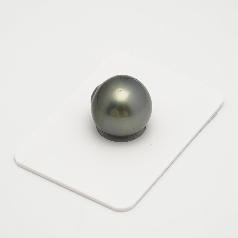 1pcs Green 15.2mm - SB AA Quality Tahitian Pearl Single LP2032 OR7