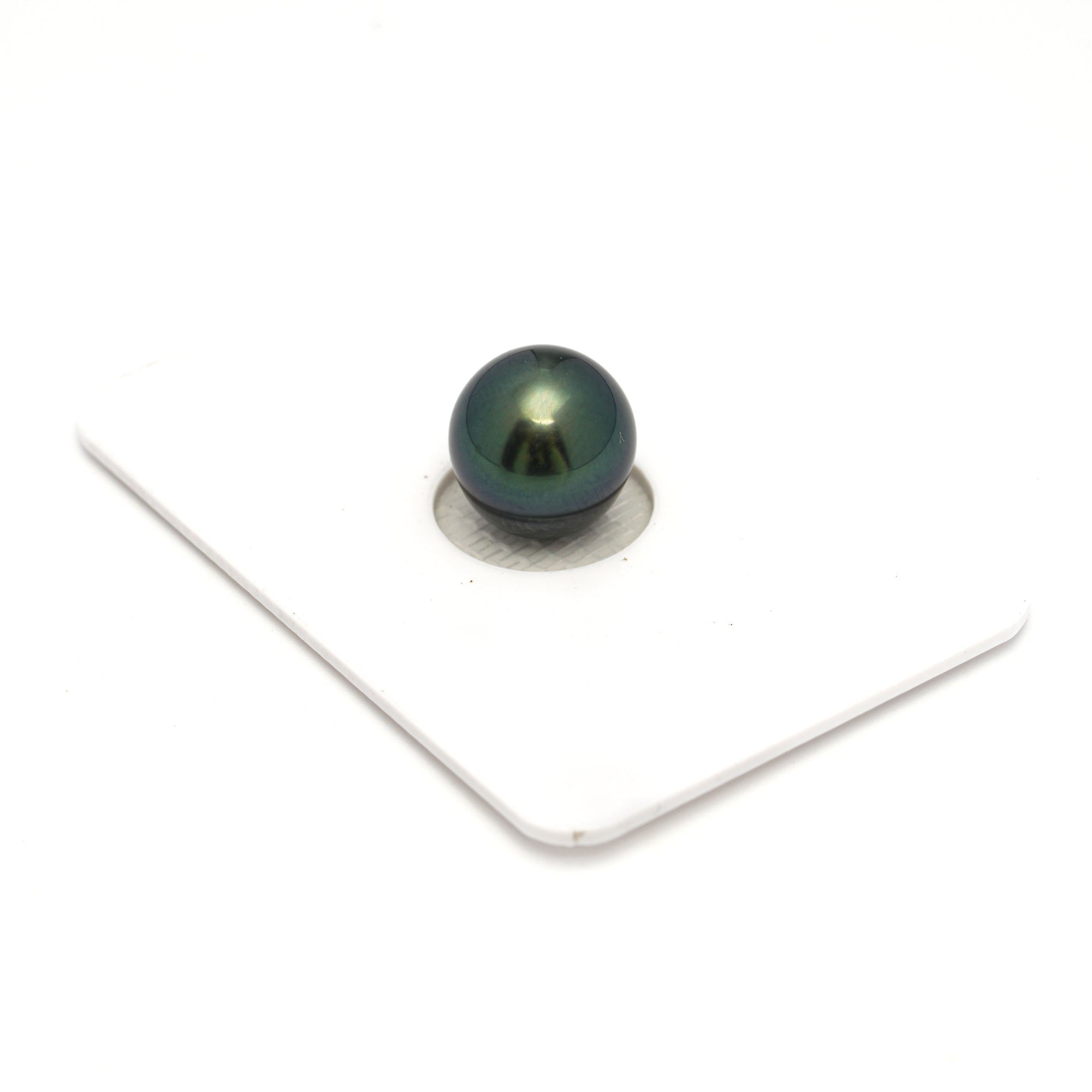 1pcs Green 10.4mm - SB/NR AAA/AA Quality Tahitian Pearl Single LP2222 OR12