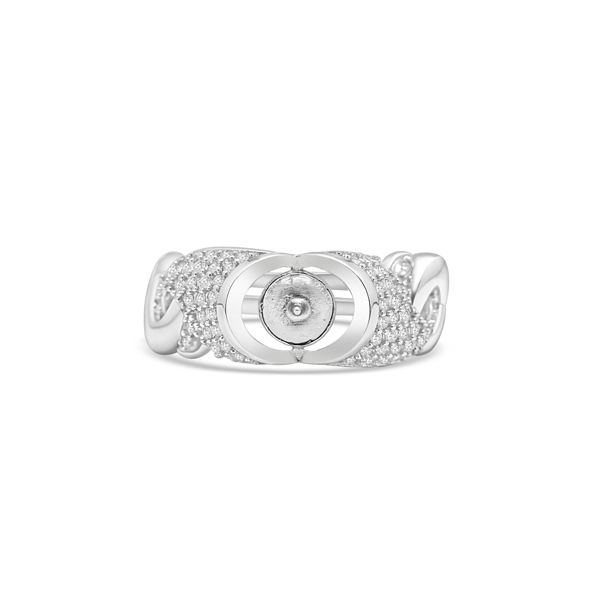 Adjustable Ring 925 Silver for Pearl SC494/SC494G