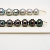 40pcs Light Mix 8-10mm - SB AAA/AA Quality Tahitian Pearl Necklace NL1505 THMIX2.6