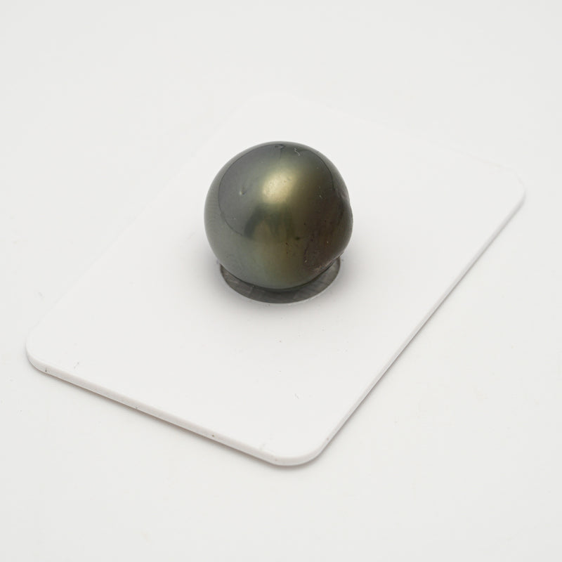 1pcs Green 15.2mm - SB AA Quality Tahitian Pearl Single LP2032 OR7