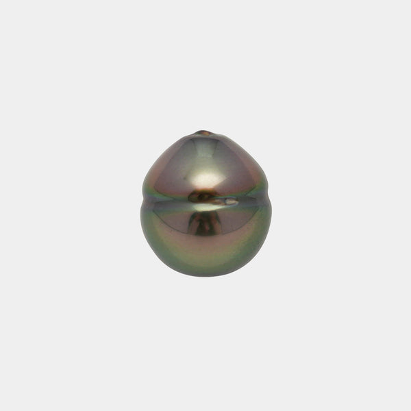 1pcs Green 9.7mm - CL/SB AAA Quality Tahitian Pearl Single LP2135 HL3