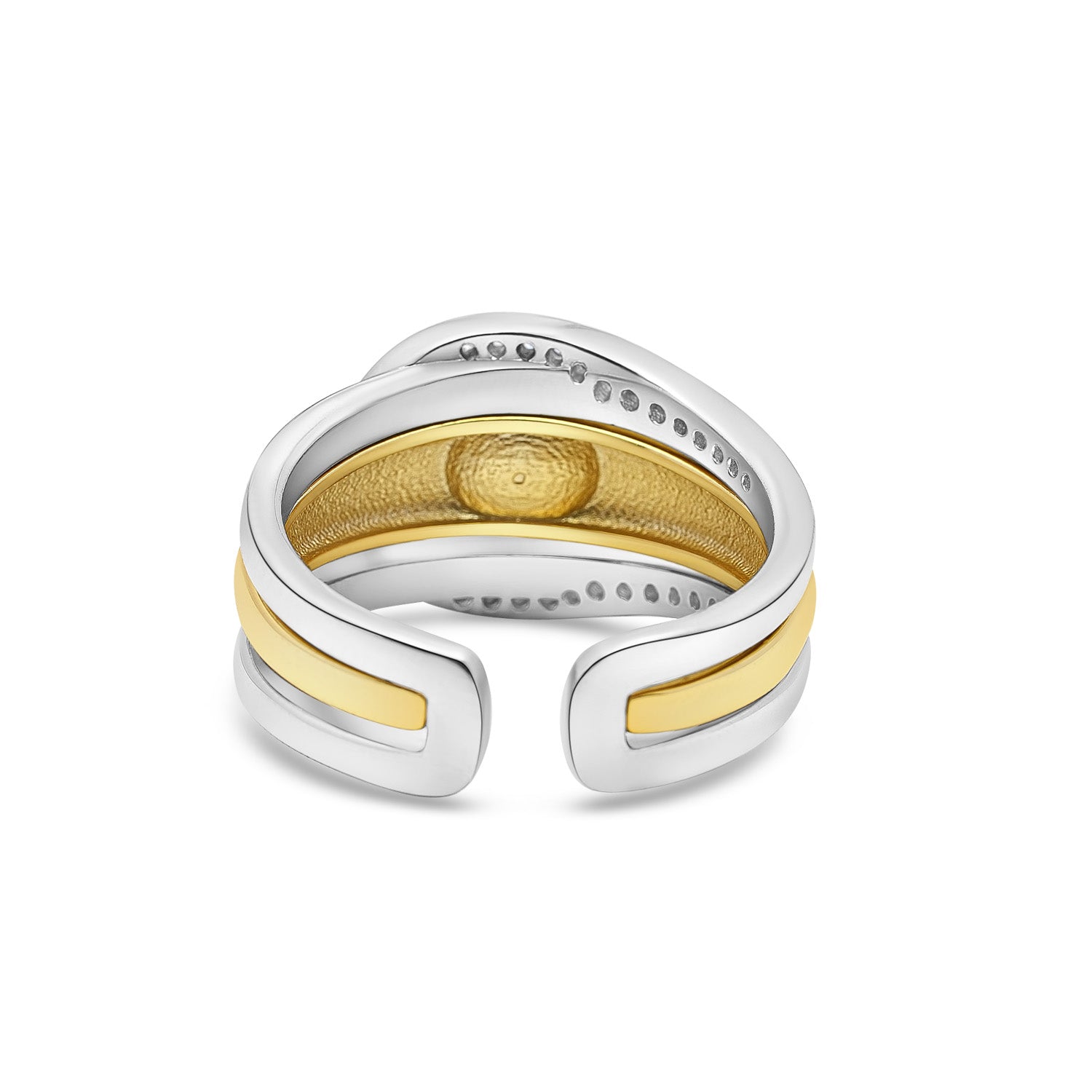 Adjustable Ring 925 Silver for pearl SC252