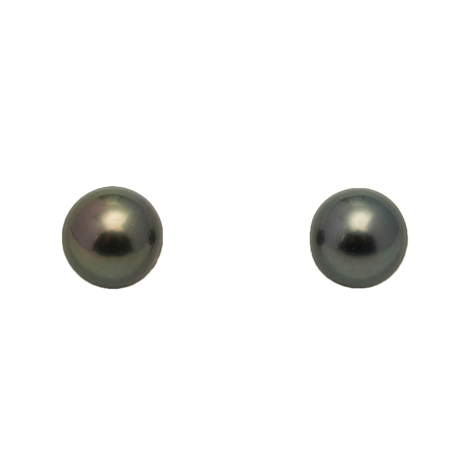 2pcs Green 8.1-8.3mm - RSR AAA/AA Quality Tahitian Pearl Pair ER1903 LP1