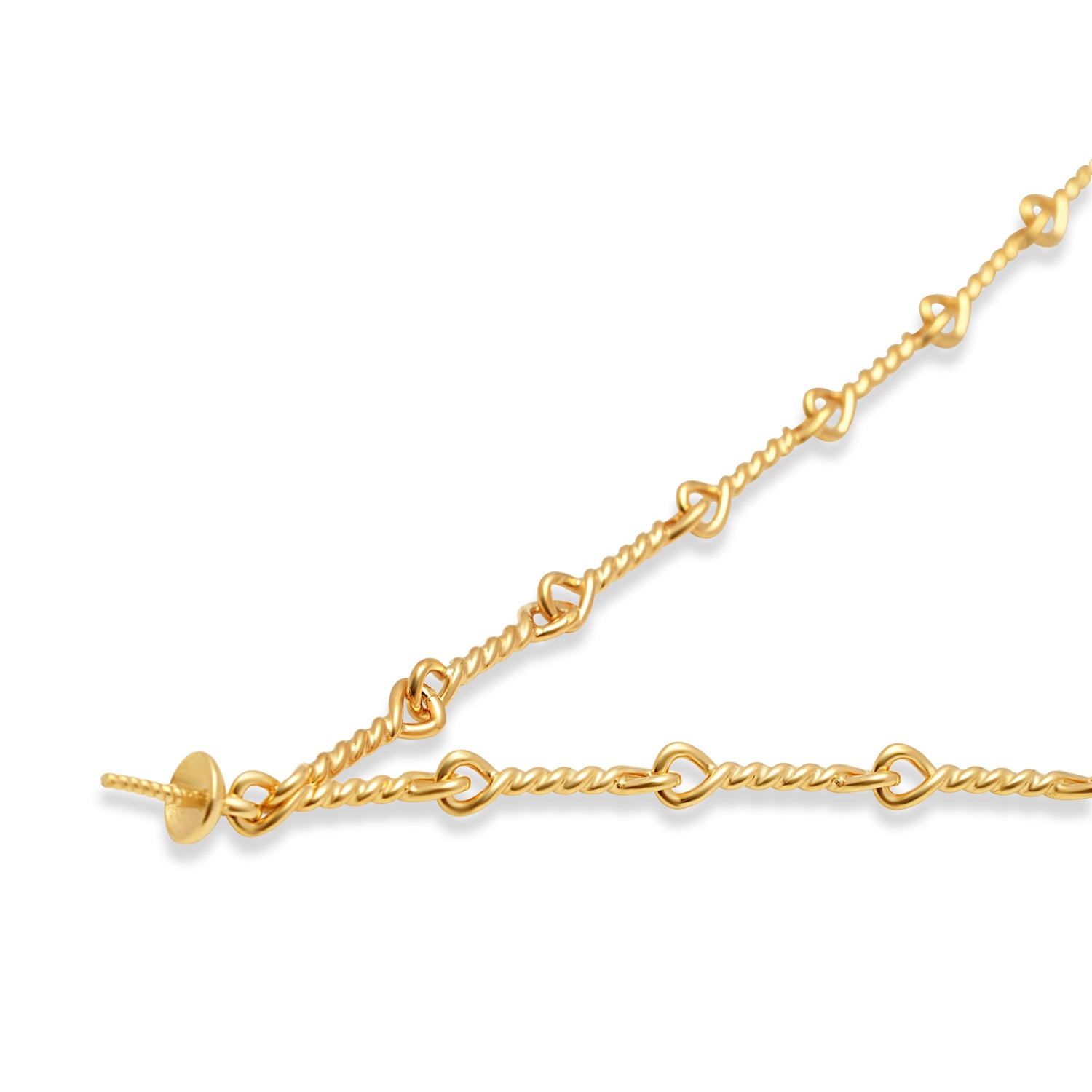 Bracelet Chain 925 Silver for pearl SC296/SC296G