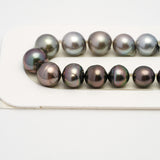 40pcs Light Mix 8-10mm - SB AAA/AA Quality Tahitian Pearl Necklace NL1505 THMIX2.6