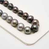 40pcs Light Mix 8-10mm - SB AAA/AA Quality Tahitian Pearl Necklace NL1505 THMIX2.6