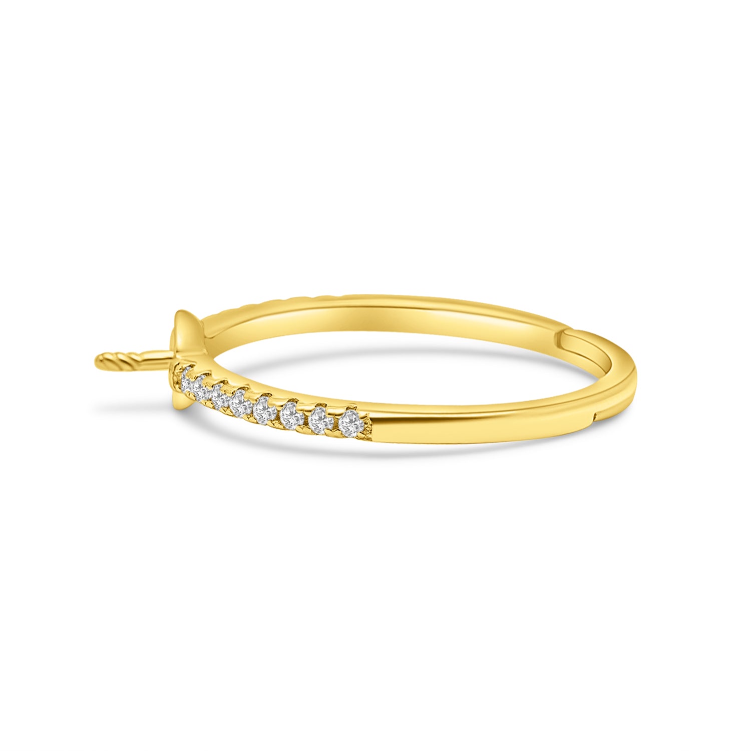 Adjustable Ring 925 Silver for pearl SC254/SC254G