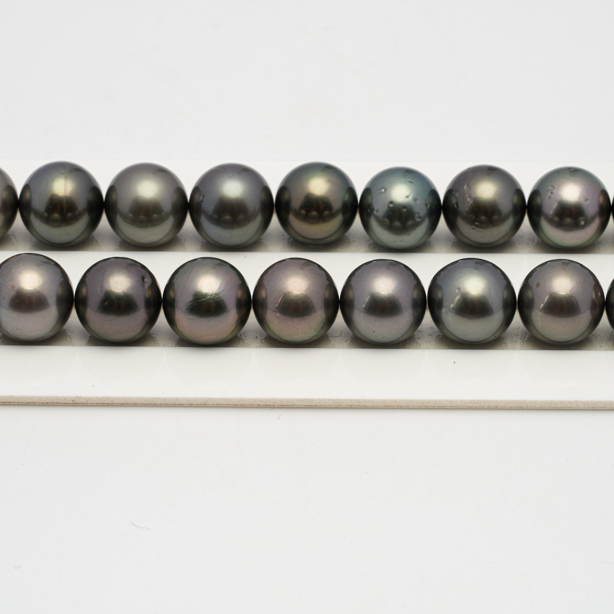 33pcs Mix 11-12mm - RSR AA/AAA Quality Tahitian Pearl Necklace NL1443 OR4