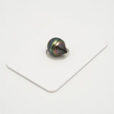 1pcs "High Luster" Peacock 9.5mm - CL AAA Quality Tahitian Pearl Single LP2033 OR7