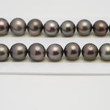 38pcs Cherry 11-12mm - SR AAA/TOP Quality Tahitian Pearl Necklace NL1533 A101