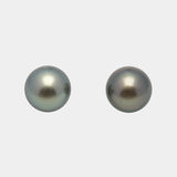 2pcs Light 12.1-12.2mm - OV AAA Quality Tahitian Pearl Pair ER1495